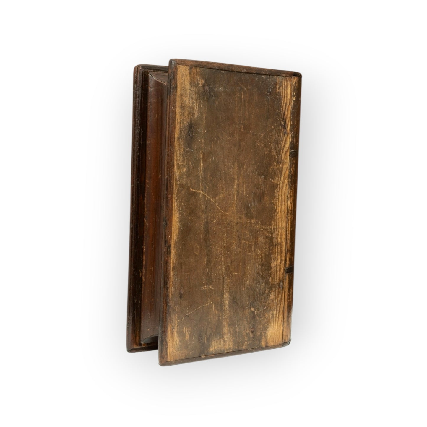 Large George III Period, Early 19th-Century English Antique Treen Book Box