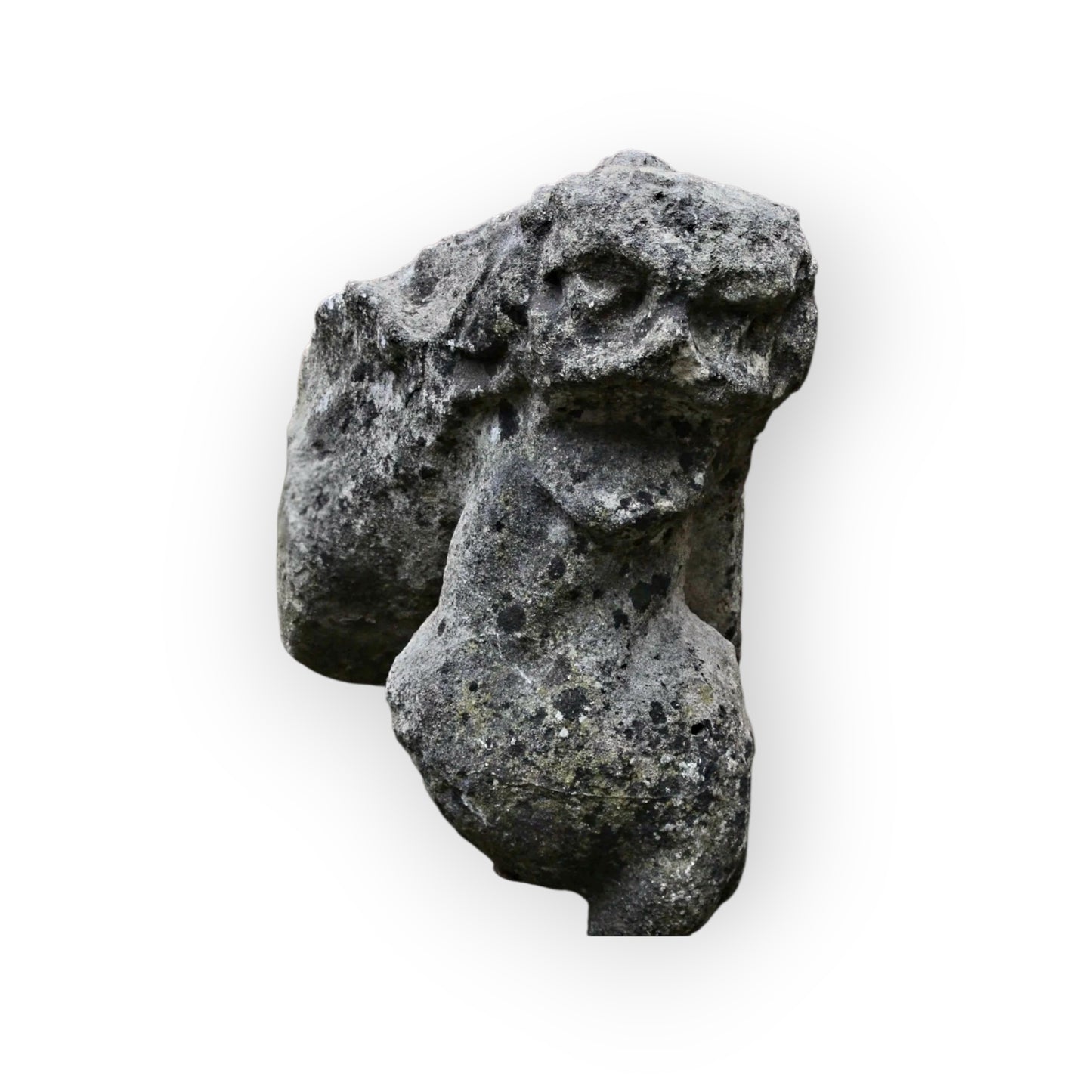 Large 13th-15th Century English Medieval Antique Carved Stone Grotesque – Architectural Fragment