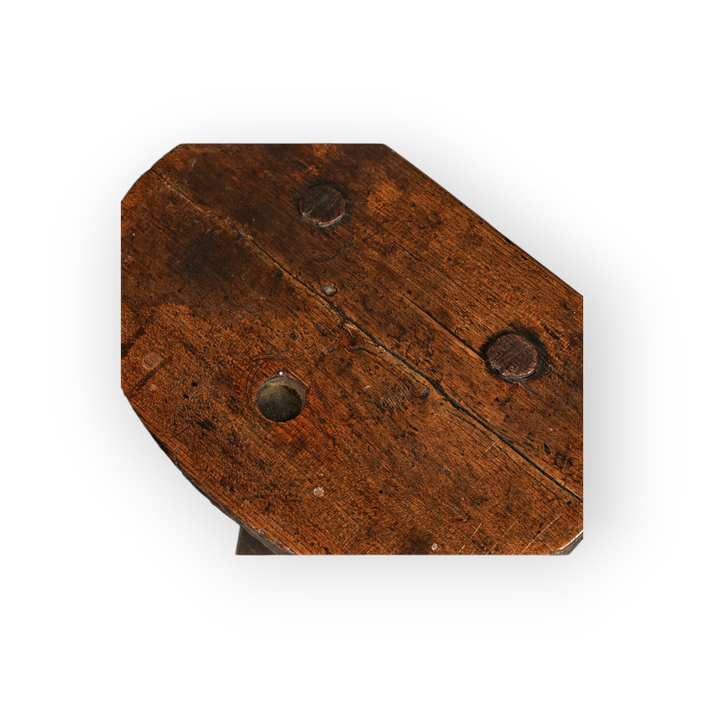 Early 19th Century English Antique Cutlers Stool