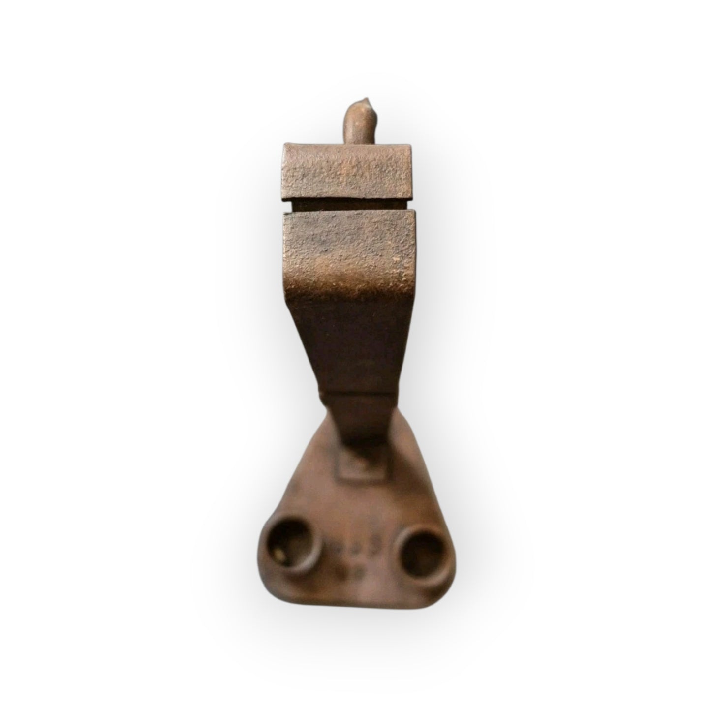 19th‑Century Antique‑Iron Cellar Candleholder