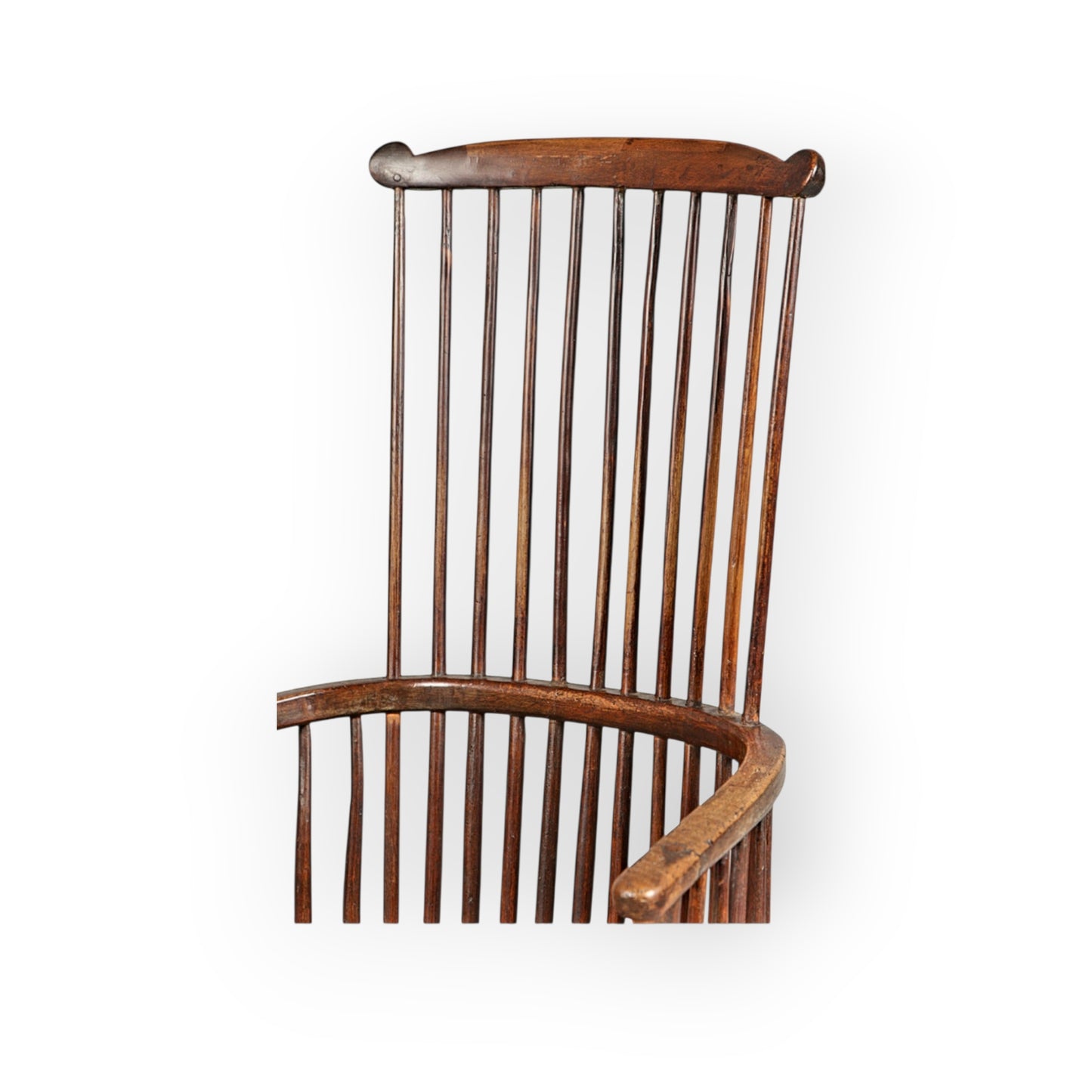 18th‑Century English Antique Comb‑Back Windsor Armchair, Thames Valley, Circa 1760