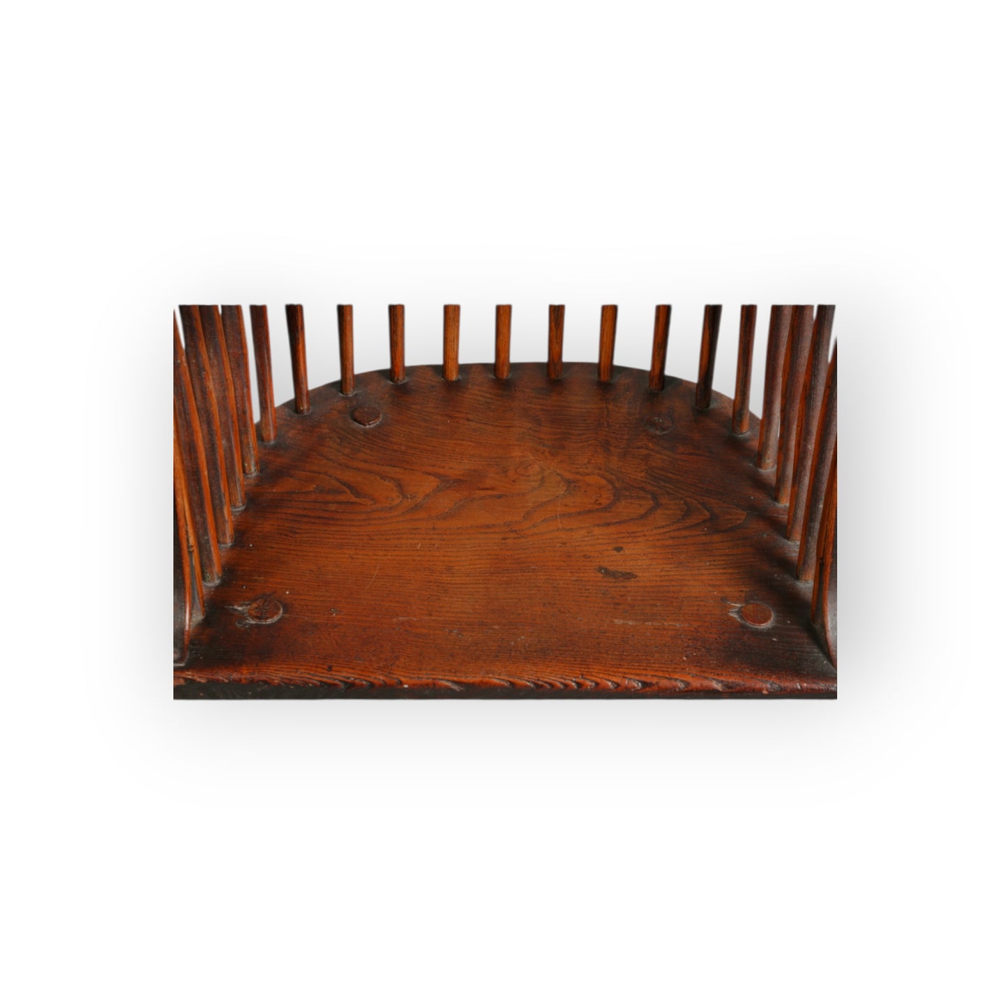 Late 18th Century English Antique Ash & Elm Comb-Back Windsor Armchair, Attributed to the West Country
