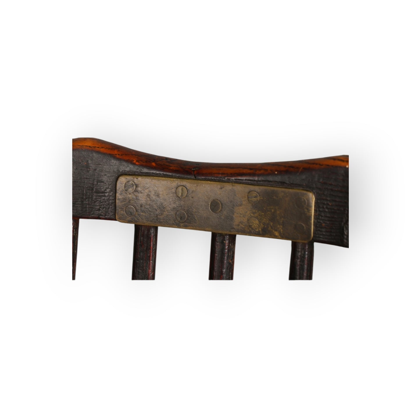 Late 18th Century English Antique Ash & Elm Comb-Back Windsor Armchair, Attributed to the West Country