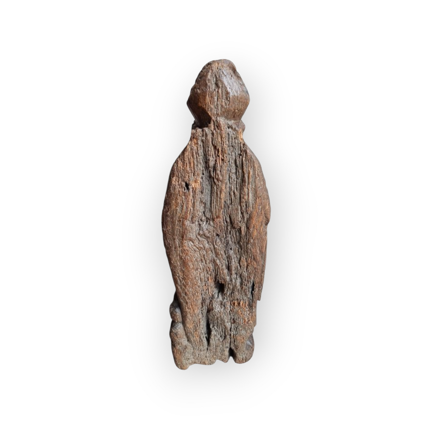 Late 15th-Century Antique Oak Statue of Saint Nicholas, Circa 1480