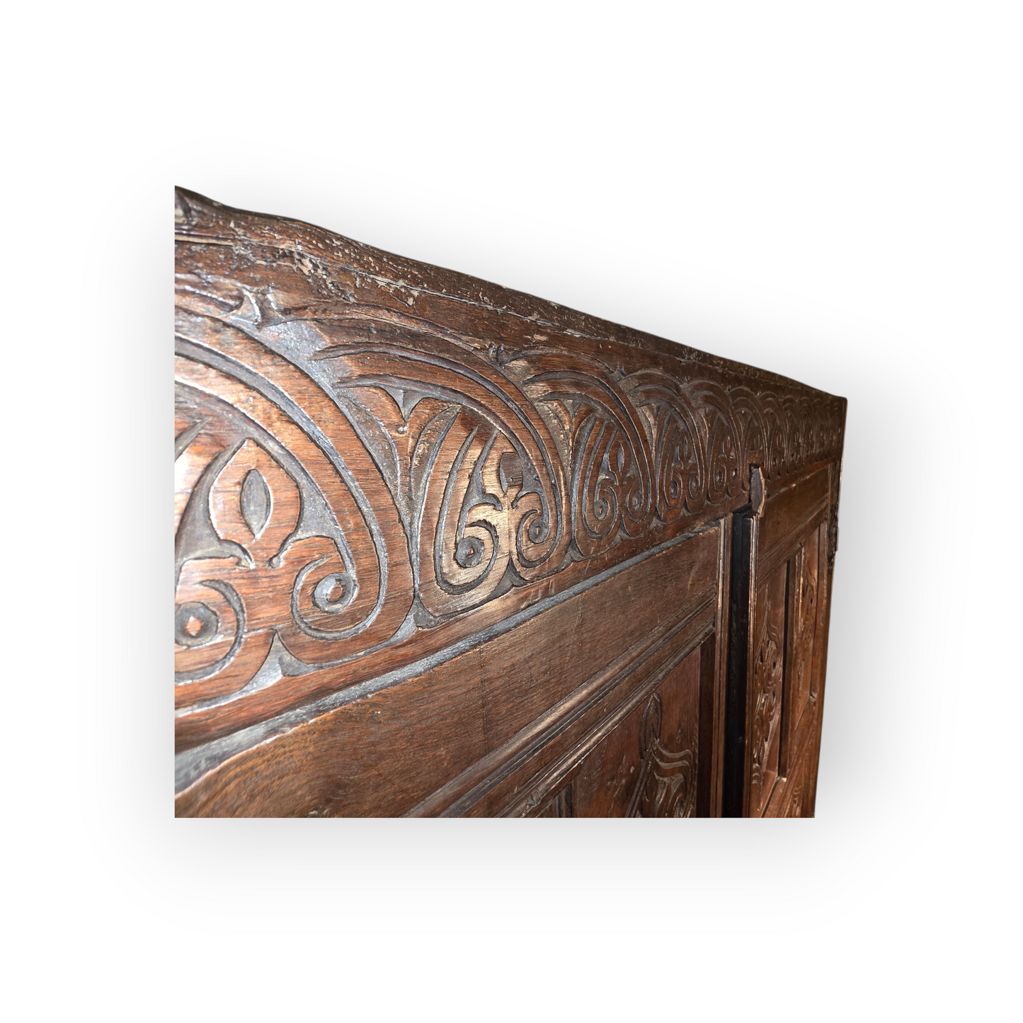 Magnificent 17th‑Century Oak Cupboard from Old Hunstanton Hall