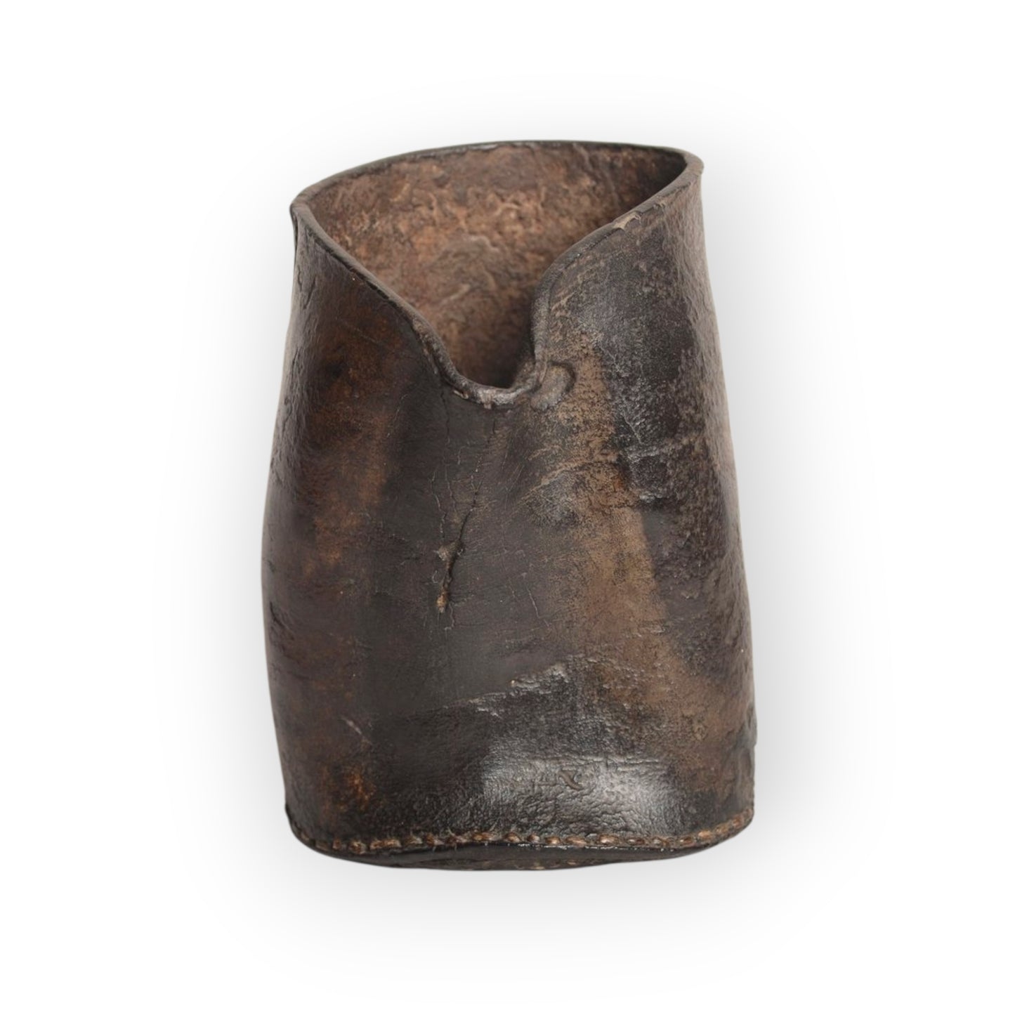 Late 17th‑Century English Antique Leather Bombard – Ale or Cider Jug