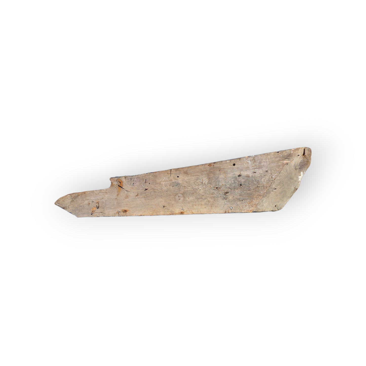 Rare Shipwreck Find off the Cornish Coast - Very Large Early 19th Century Antique Carved Wood Ship's Trailboard Fragment