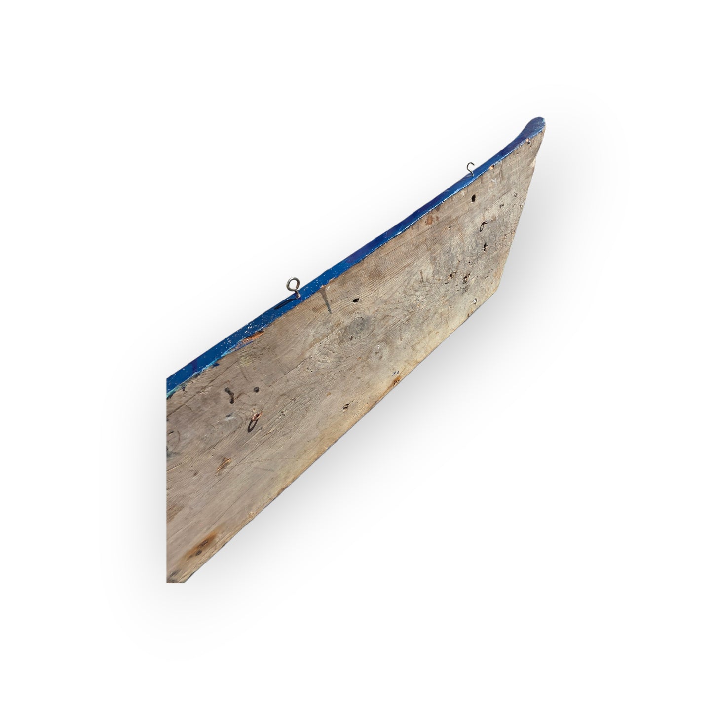 Rare Shipwreck Find off the Cornish Coast - Very Large Early 19th Century Antique Carved Wood Ship's Trailboard Fragment