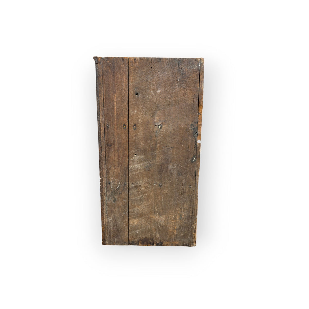 Late 18th-Century George III Antique Oak Hanging Corner Cupboard, Probably Welsh