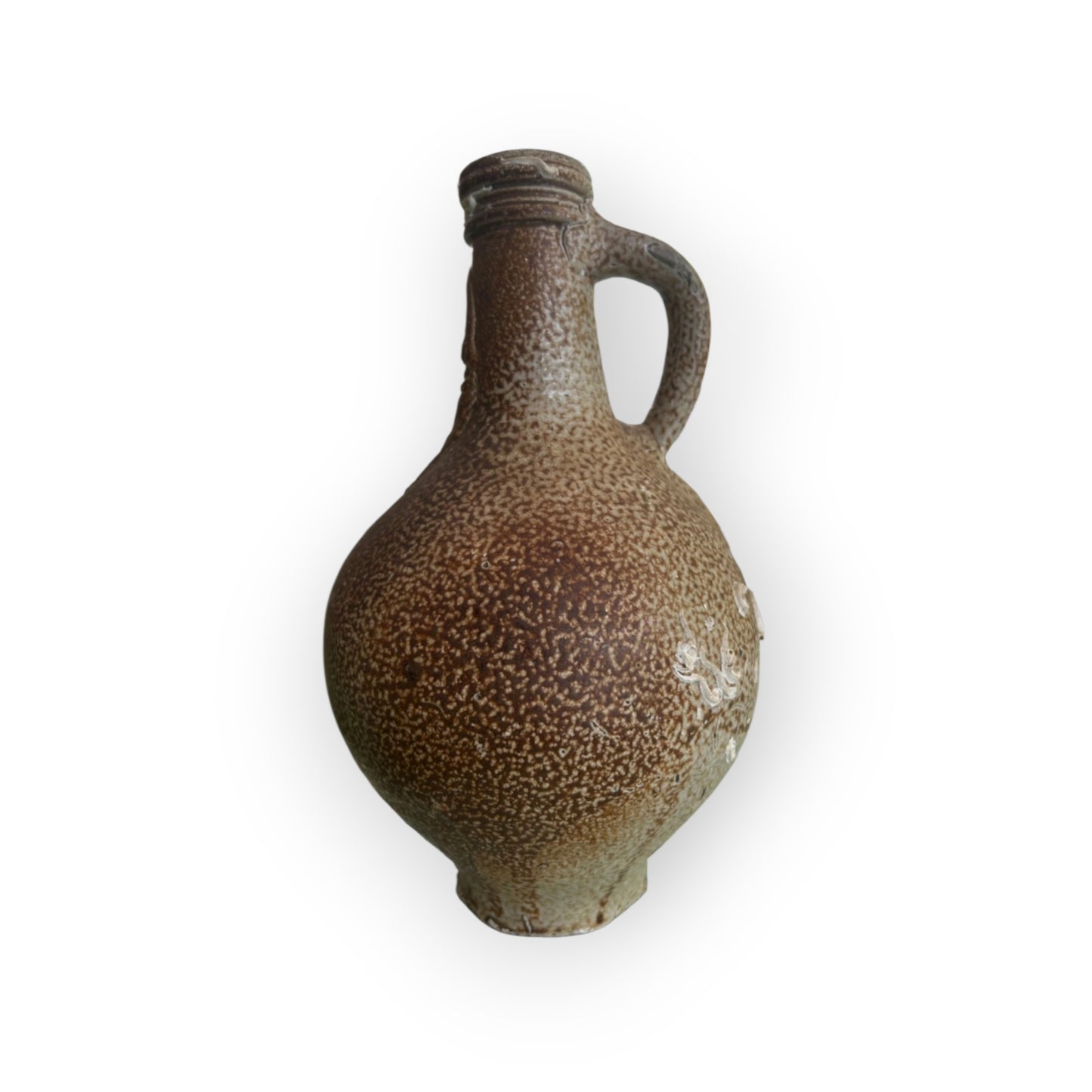 17th-Century German Antique Stoneware Bellarmine Jug/Bartmannkrug with Marine Concretion - A Seabed Find