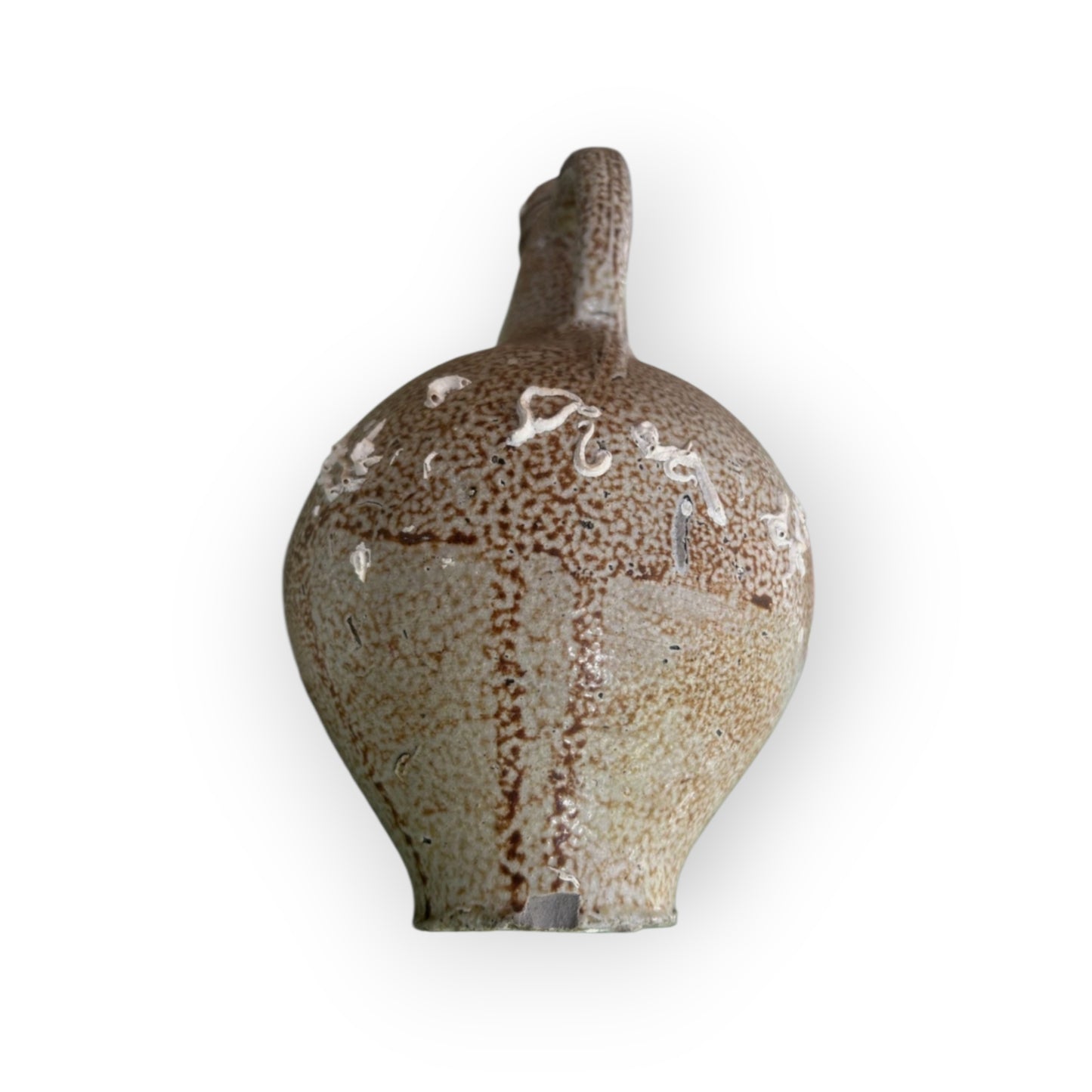 17th-Century German Antique Stoneware Bellarmine Jug/Bartmannkrug with Marine Concretion - A Seabed Find