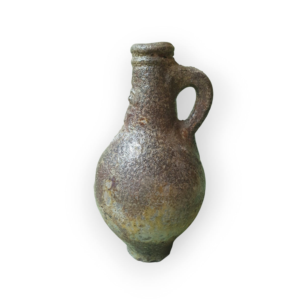 A 17thC German Antique Bellarmine Stoneware Jug, Frechen, Circa 1650