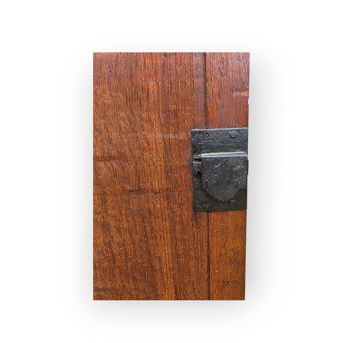 Late 18th-Century George III Antique Oak Hanging Corner Cupboard, Probably Welsh