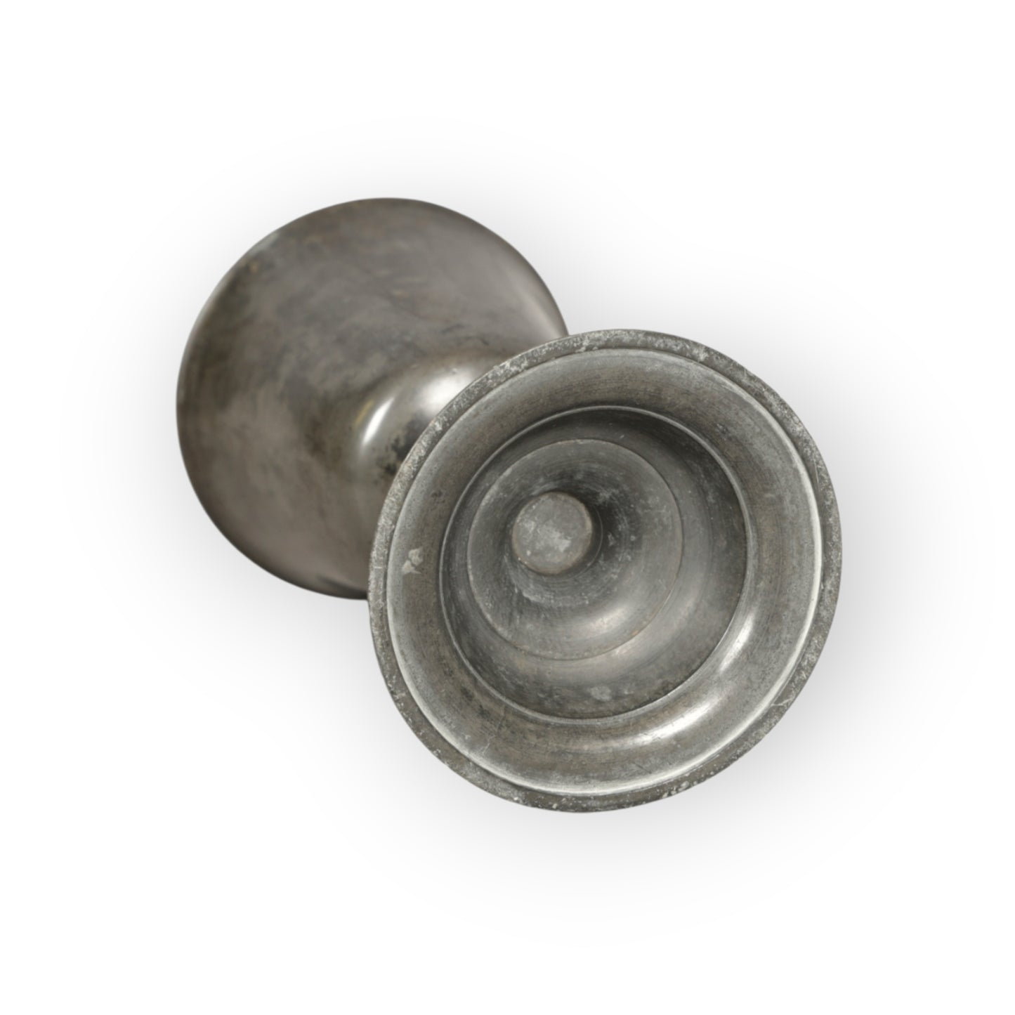 18th-Century English Antique Pewter Chalice