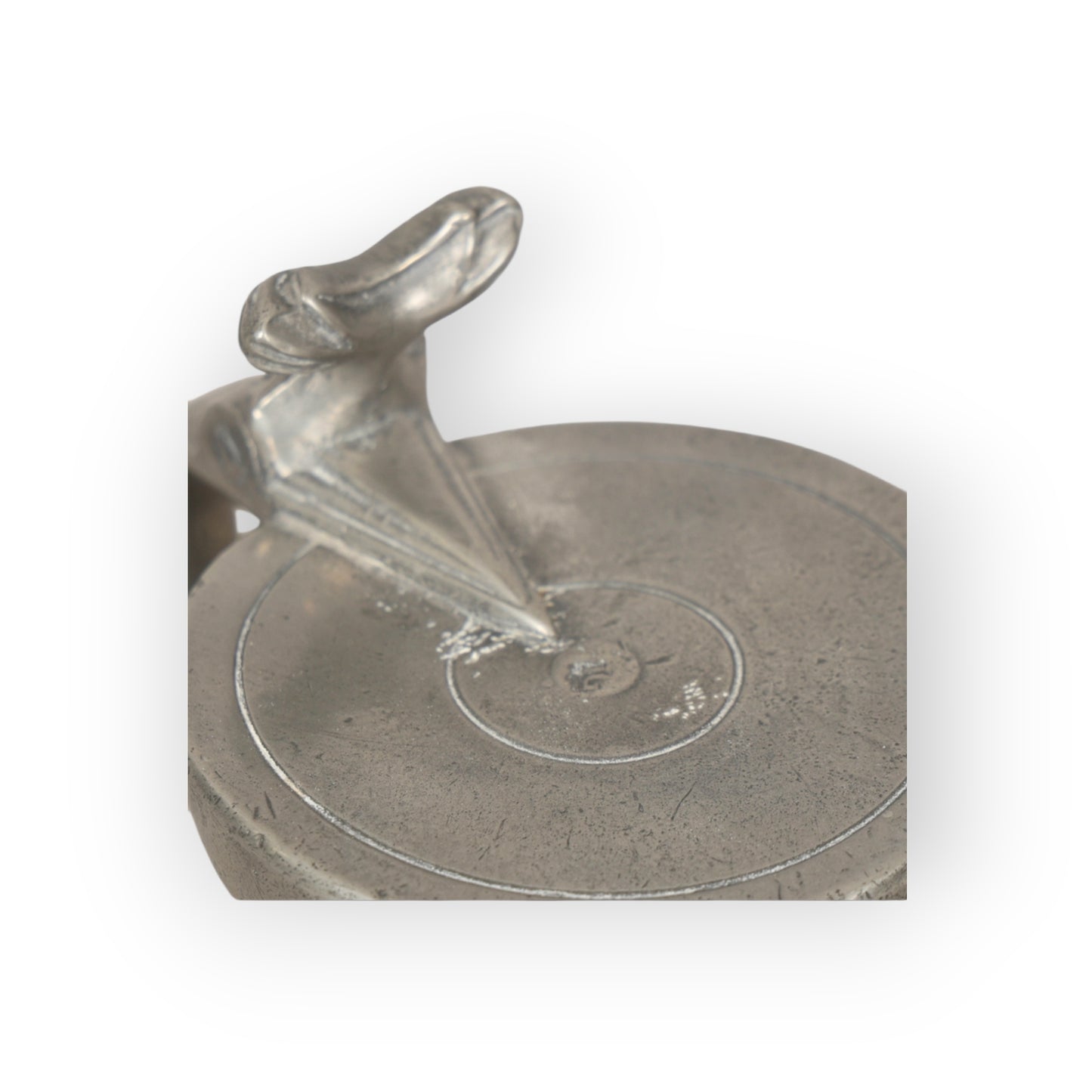 Late 17th Century/ Early 18th Century William & Mary Period English Antique Pewter Bud Baluster Measure, circa 1700 | Old English Wine Standard (OEWS)