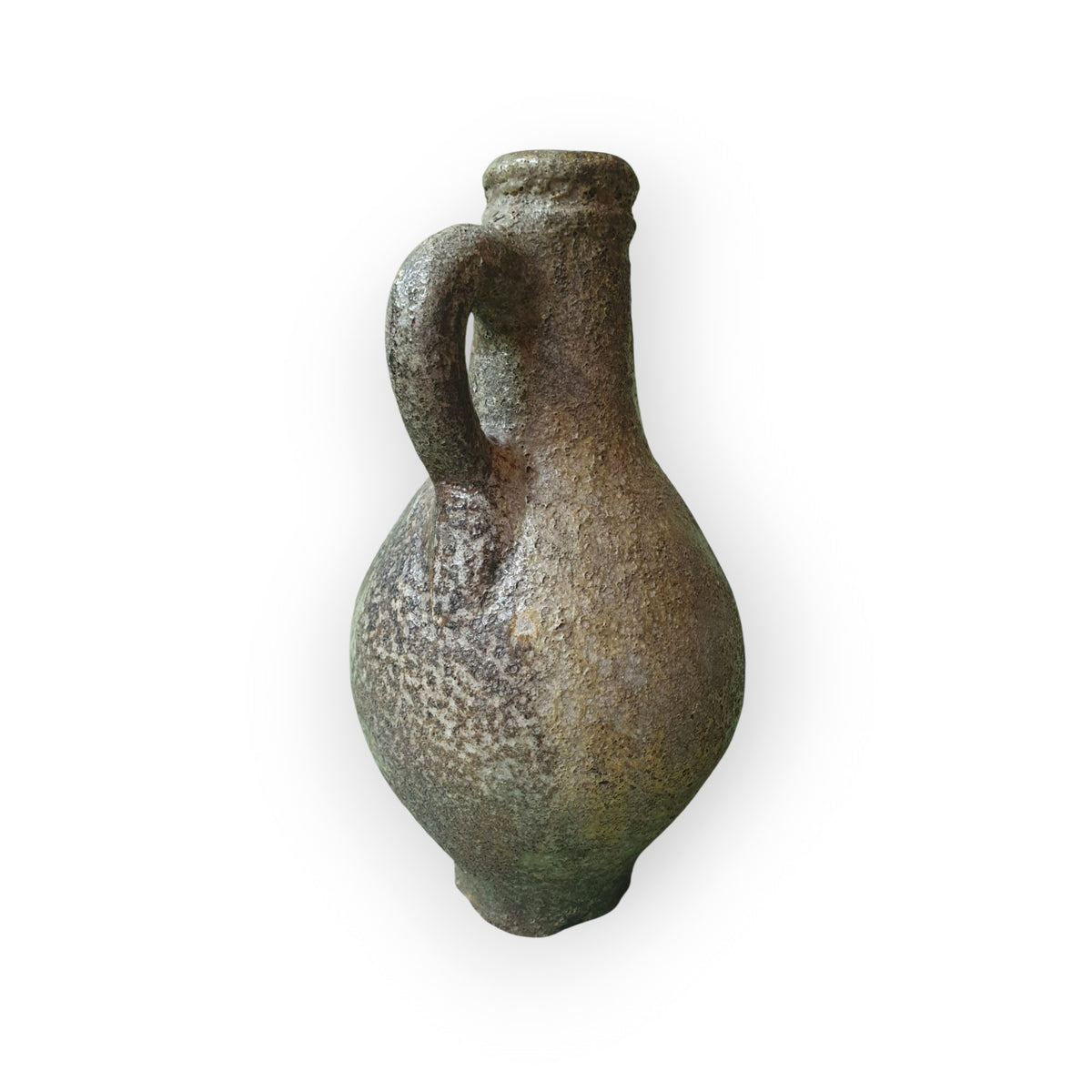 A 17thC German Antique Bellarmine Stoneware Jug, Frechen, Circa 1650