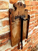 Ex-Eila Grahame Collection - Rare Mid 17th Century Antique Herb Chopper, Dated "1648"