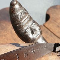 Ex-Eila Grahame Collection - Rare Mid 17th Century Antique Herb Chopper, Dated "1648"