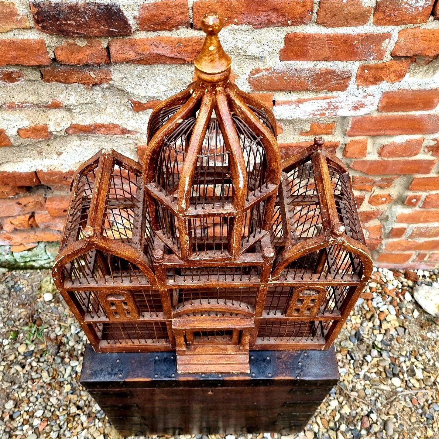 Decorative 19th Century French Antique Bird Cage