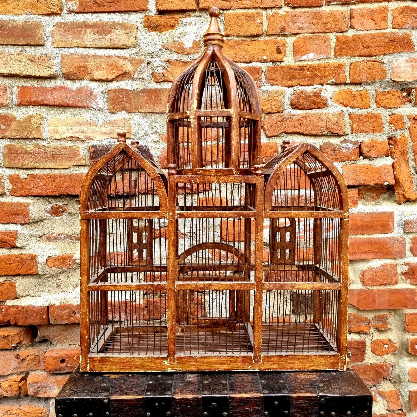 Decorative 19th Century French Antique Bird Cage
