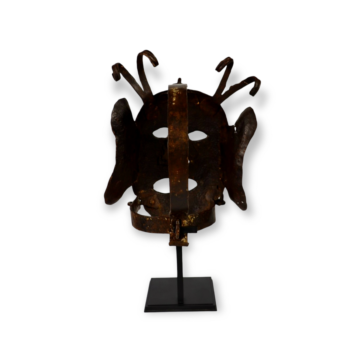 An Exceptionally Rare 16th-Century Antique Scold's Bridle or Brank's B ...