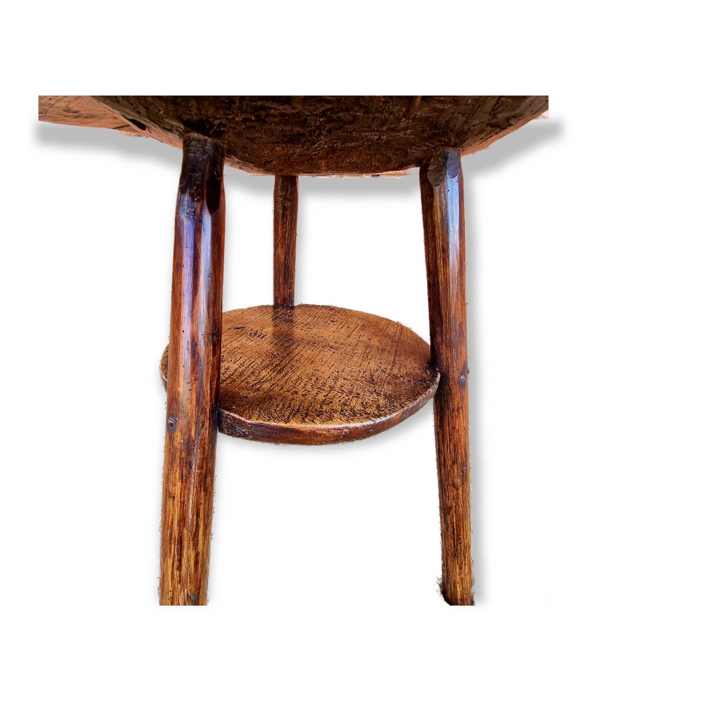Late 18th Century English Antique Ash Cricket Table