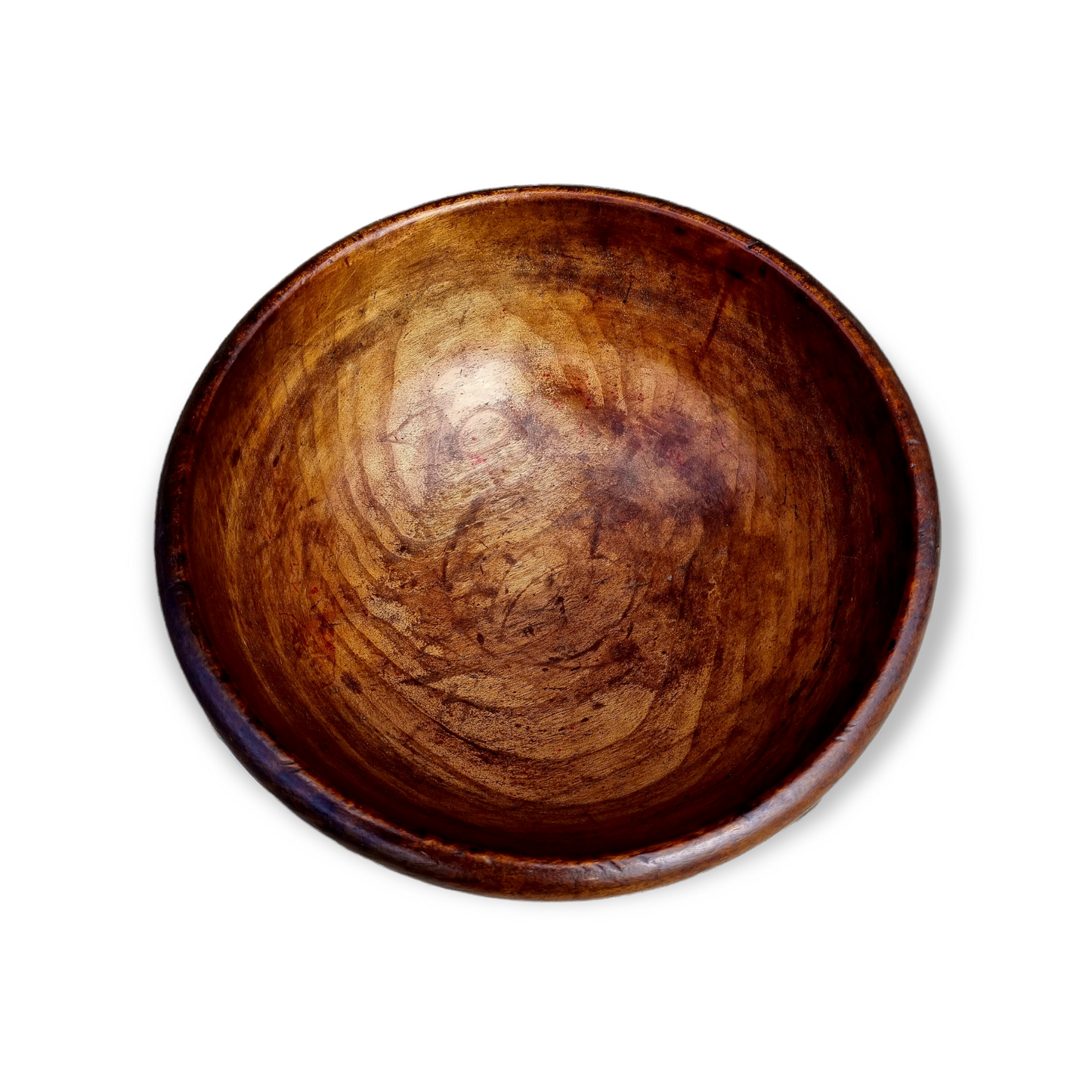 Late 18th Century English Antique Elm Bowl
