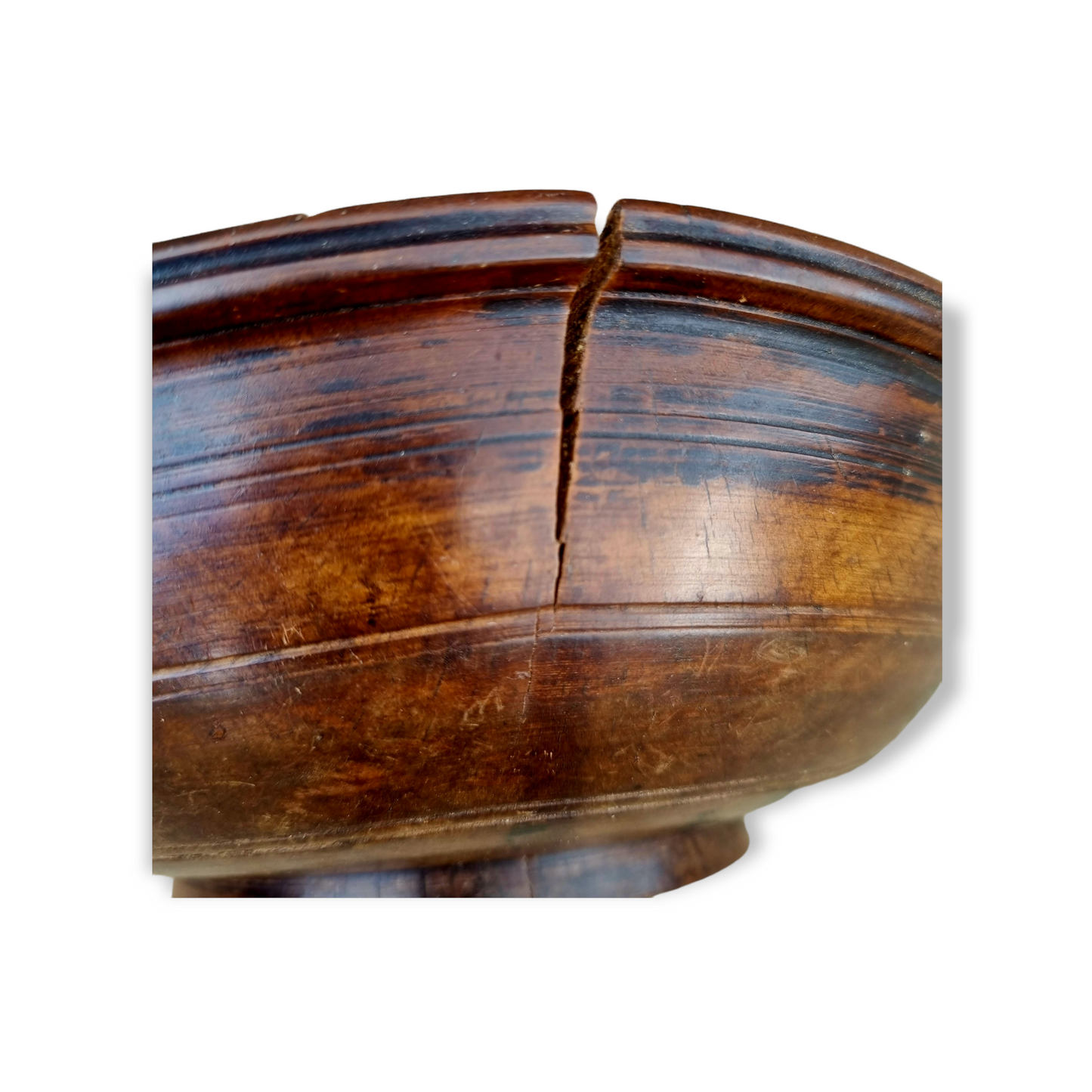 Late 18th Century English Antique Fruitwood Bowl