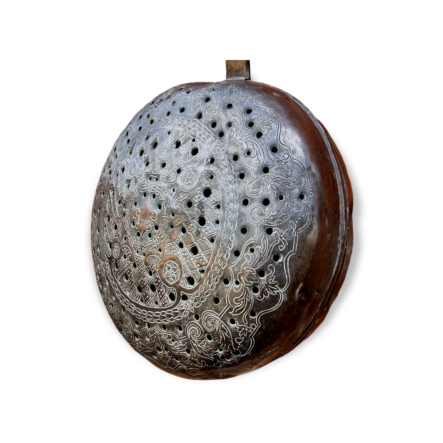 A Highly Desirable 17th Century French Antique Warming Pan