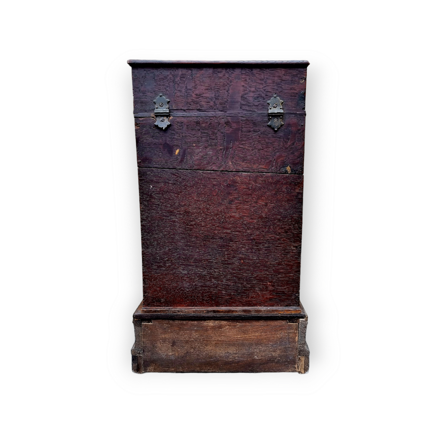 Rare - A Single 18th Century Irish Antique Oak Cutlery / Knife Box, Circa 1770